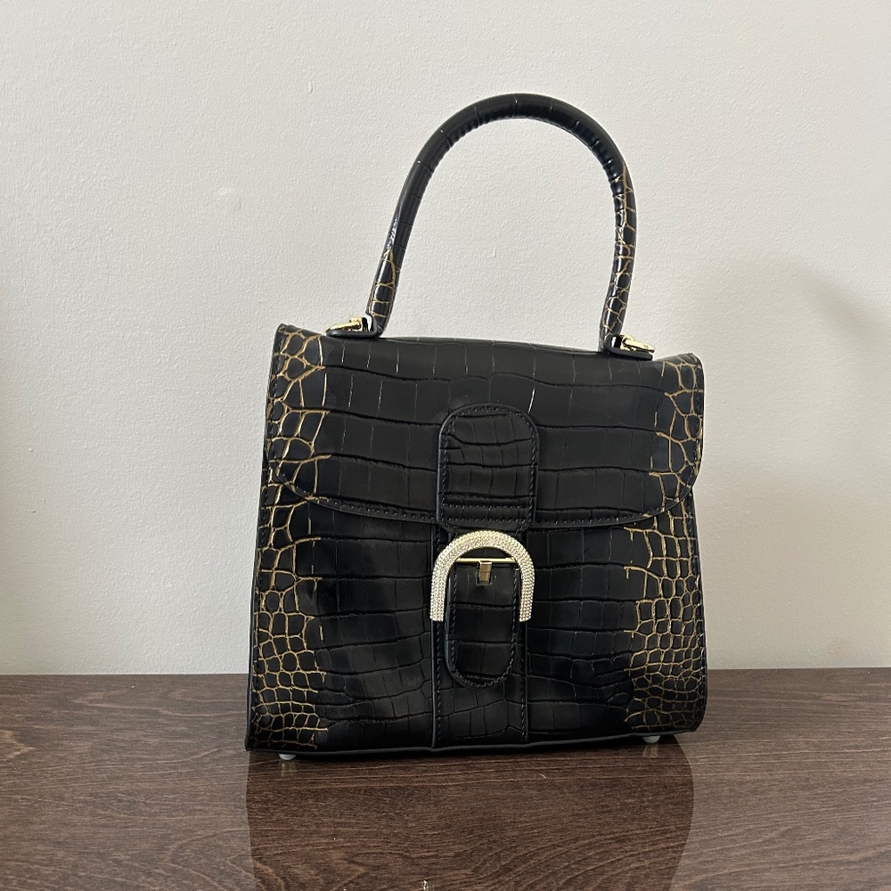 Croco hand bag